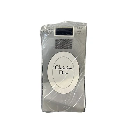 Sandalia Chevron Texturizada Hasta la Rodilla Años 80 De Colección Azul Marino 8.5-11 Nueva Foto 1 de 4