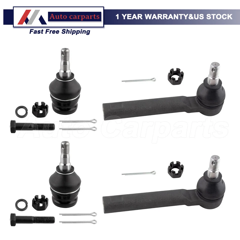 4 piezas para Subaru Baja Forester Legacy Outback nuevas varillas de amarre exteriores rótulas inferiores Foto 1 de 1