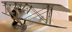DANBURY MINT 1:52-scale SOPWITH CAMEL WW1 BIPLANE FIGHTER PEWTER DESKTOP PRESENT - Bild 1 von 7