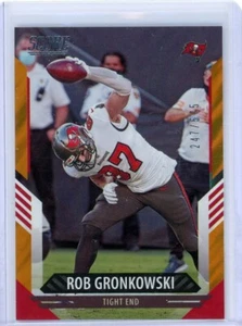 2021 Panini Score Gold #16 ROB GRONKOWSKI TB Buccaneers 247/575 - Picture 1 of 2