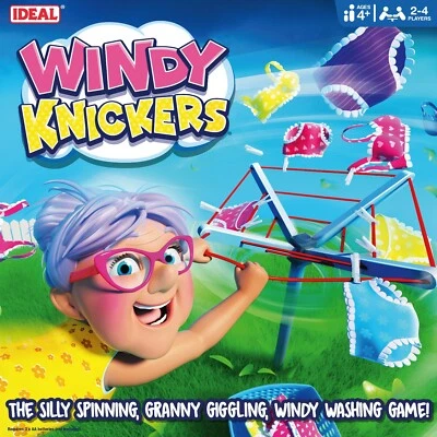 Windy Knickers Game by IDEAL - Fun Family Game for Kids 4+ Great Gift Idea - Image 1 of 4