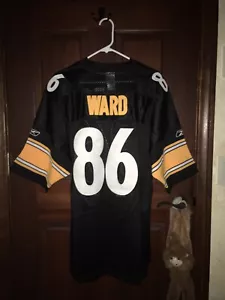 NWT* Mens Reebok Sz 56 HINES WARD Steelers NFL Football Jersey ~ Sewn - Picture 1 of 7
