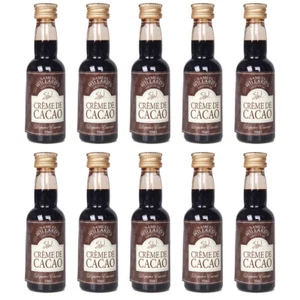 10x Samuel Willards Original Crema de Cacao Licor Esencia 50ml Hace 1125ml - Imagen 1 de 4