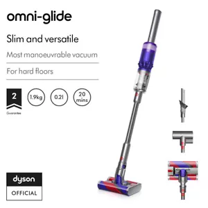 Dyson Omni-glide™ (Purple/Nickel) Stick Vacuum - Picture 1 of 8