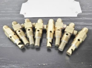 HILBORN FUEL INJECTION 36A NOZZLES 3 NEW 5 OLDER ALL GOOD- .046" ORFICE - Picture 1 of 2