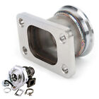 Turbo Flange Adapter For T3 4- To 2.5in V-Band Stainless Steel Conversion