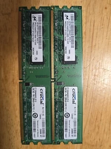 Crucial 2GB (2x1GB) DDR2 PC2-6400 DDR2 Desktop RAM/Memory - Picture 1 of 1