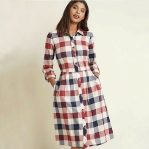 Las mejores ofertas en Vestidos rojos de Cuadros para Mujeres | eBay
