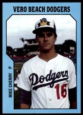 1985 TCMA Vero Beach Dodgers Mike Cherry Vero Beach Dodgers #23