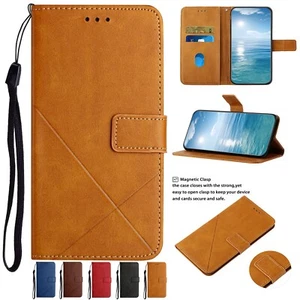 Flip Leather Card Wallet Cover Case For Xiaomi 14T 11T 13T 12T 11 Poco X5 X3 F3 - Picture 1 of 16