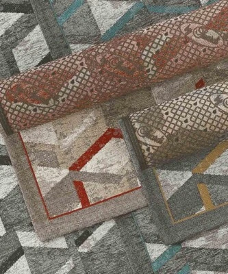 PIERRE TAPPETI Tappeti Velour Suardi HYPNOTIC passatoie corsie antiscivolo lavabili jacquard