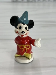 Vtg Disney Japan MICKEY MOUSE Ceramic Figurine Sorcerer's Apprentice Fantasia! - Picture 1 of 9