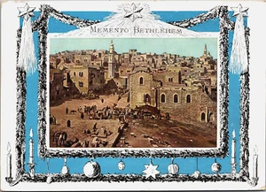 Palestina Memento Bethlehem Vintage Postcard BP18 - Picture 1 of 2