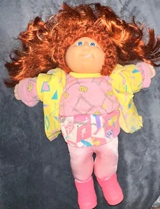 Cabbage Patch Kids Doll red silk hair & blue eyes - Picture 1 of 11