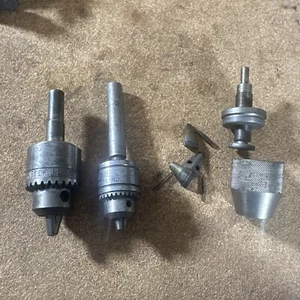 Vintage 3 Pc. Chuck Lot Jacob’s MC4K61 & Supreme Chuck & Japan Made No Key - Picture 1 of 16