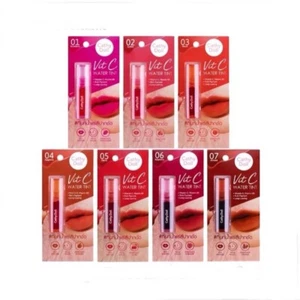 Cathy Doll Vit C Water Tint 2.7G Nourishes Lips Intense Color Long-Lasting 2.7G - Picture 1 of 22