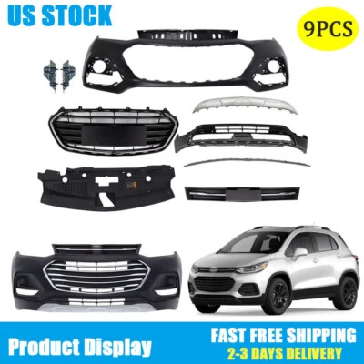 compatible for 2017-2018-2019-2020-2021-2022 chevy trax FRONT BUMPER COVER - Image 1 of 4