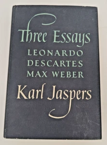 Three Essays: Leonardo, Descartes, Max Weber by Karl Jaspers 1st edition 1964 - Picture 1 of 5
