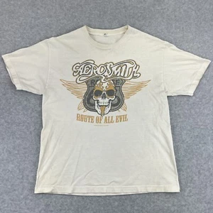 T-Shirt Aerosmith Route Of All Evil 2007 Band. Größe Large - Bild 1 von 8