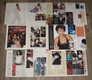 Nia Long original FULL PAGED magazine clippings pages PHOTO article