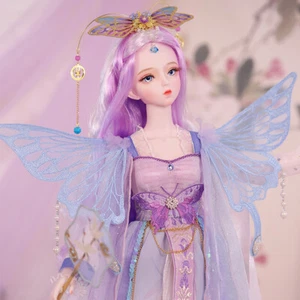 Muñeca 1/3 BJD con Bonito Vestido y Tocado Conjunto Completo Hágalo Usted Mismo Juguetes Regalo para Niños - Imagen 1 de 7