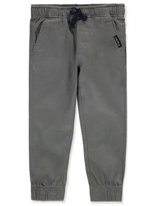 Nautica Boys' Woven Joggers Color: gray Size: 5 - Picture 1 of 2