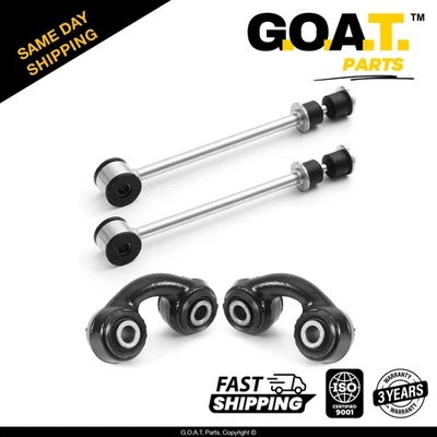 Комплект звеньев переднего и заднего стабилизатора для 1989-1992 Ford F-150 4WD 4 шт. - Изображение 1 из 4