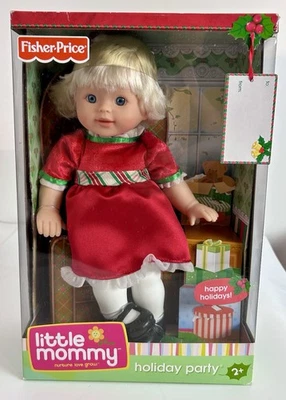 2009 Fisher Price Little Mommy 14” Doll Holiday Party NIB - Image 1 of 4