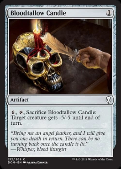 Bloodtallow Candle -Foil Near Mint MTG Dominaria - Image 1 of 1