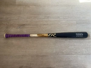 Tyler Miller Gioco Usato Ininterrotto Rawlings Pipistrello Mare Cani Red Sox - Foto 1 di 3