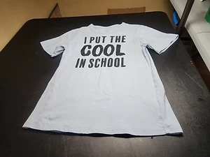 T-shirt manica corta The Childrens Place I Put The Cool In School XL(14) - Foto 1 di 4