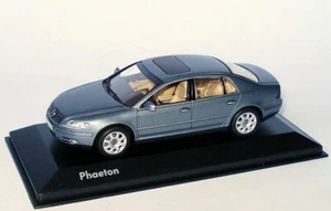 VW Volkswagen Phaeton 2008 Grigio Metallizzato MINICHAMPS 1:43 3D0099300GPR7Q - Foto 1 di 5