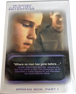 Star Trek Enterprise Archives S1 Quotable Complete 50 Card Base Set