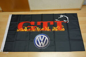Fahne Flagge VW GTI - 90 x 150 cm