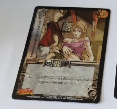 2005 UFS FOIL SOMEONE IN YOUR CORNER UNIVERSAL FIGHTING SYSTEM CCG SCOUT REWARDS - Image 1 of 2