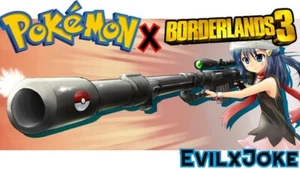 PS4/XBOX/PC Borderlands 3 Pokemon Modded Weapon Guns Level 72 EvilxJoke - Picture 1 of 16