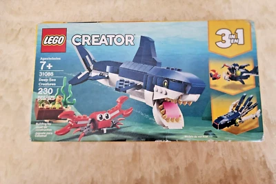 LEGO CREATOR Deep Sea Creatures 31088 - 7+ New Sealed - Image 1 of 2