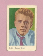 1958 Dutch Gum Card P #220 James Dean