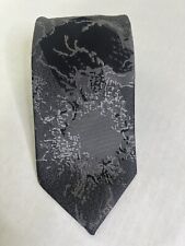 Envoy Limited Edition Necktie, 56x3.5 Gray Abstract Design Modern Professional