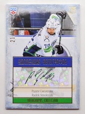 2013-14 KHL Gold Collection Autograph #YUG-A23 Radek Smolenak 21/50
