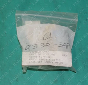 Circle Seal, 233B-3PP, Check Valve 3000psi NEW - Picture 1 of 3