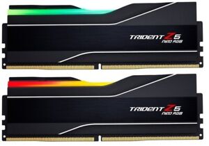 G.Skill Trident Z5 NEO RGB 64GB 6000MHz CL32 DDR5 Memory - AMD Expo