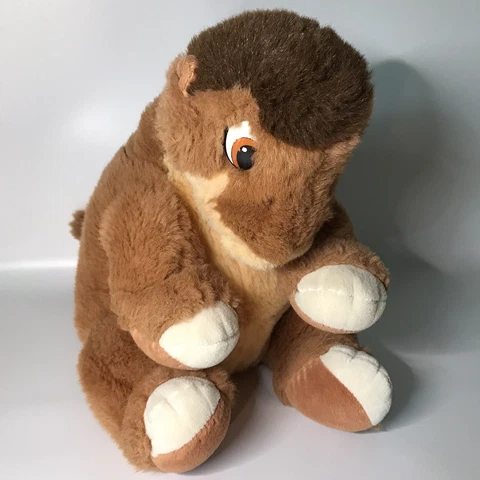 Vintage GUND The Land Before Time 17" Little Foot Dinosaur Stuffed Plush Cover
