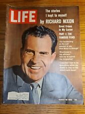 THE STORIES I KEPT TO MYSELF BY RICHARD NIXON - Life Magazine - March 16, 1962