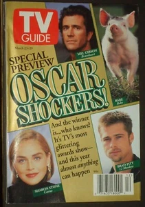 TV Guide Magazine(5X7)Vol 44, #12 Mar 23 1996 Oscars - Picture 1 of 2