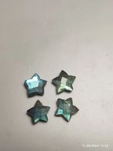 Exquisite 12 mm Star-Cut Labradorite Polished Gemstone - Picture 1 of 10