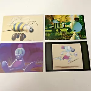 Die Abenteuer von Andre und Wally B - Die Kunst von Pixar - 4 Sammelpostkarten - Bild 1 von 6