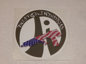 TWISTED INDUSTRIES TACTICAL GEAR FIREARMS AMMO HUNTING RIFLE GUN STICKER DECAL  - Picture 1 of 1