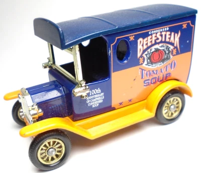 1997 LLEDO FORD MODEL T DELIVERY CAMPBELL'S BEEFSTEAK TOMATO SOUP 2 3/4" TRUCK - Image 1 of 4