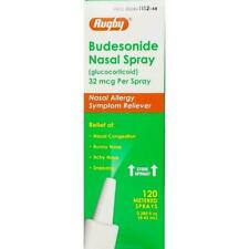 Rugby Budesonide Nasal Spray 0.285 fl.oz. - Lot of 6 Packs